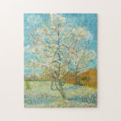 Vincent van Gogh - Pink Peach Tree in Blossom Legpuzzel (Verticaal)