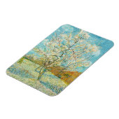 Vincent van Gogh - Pink Peach Tree in Blossom Magneet (Linkerzijde)