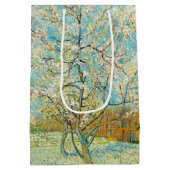 Vincent van Gogh - Pink Peach Tree in Blossom Medium Cadeauzakje (Achterkant)