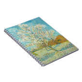 Vincent van Gogh - Pink Peach Tree in Blossom Notitieboek (Rechterzijde)