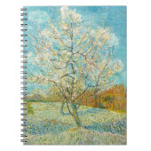 Vincent van Gogh - Pink Peach Tree in Blossom Notitieboek (Voorkant)