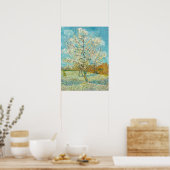 Vincent van Gogh - Pink Peach Tree in Blossom Poster (Keuken)