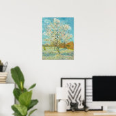 Vincent van Gogh - Pink Peach Tree in Blossom Poster (Thuiskantoor)