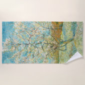 Vincent van Gogh - Pink Peach Tree in Blossom Strandlaken (Voorkant)