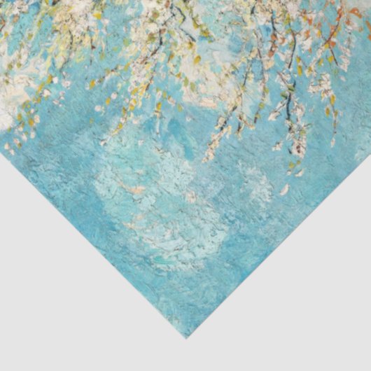 Vincent van Gogh - Pink Peach Tree in Blossom Tissuepapier (Detail)