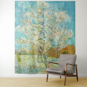 Vincent van Gogh - Pink Peach Tree in Blossom Wandkleed (In situ)