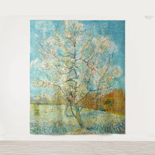 Vincent van Gogh - Pink Peach Tree in Blossom Wandkleed