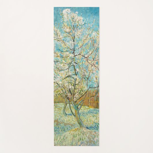 Vincent van Gogh - Pink Peach Tree in Blossom Yogamat (Voorkant)