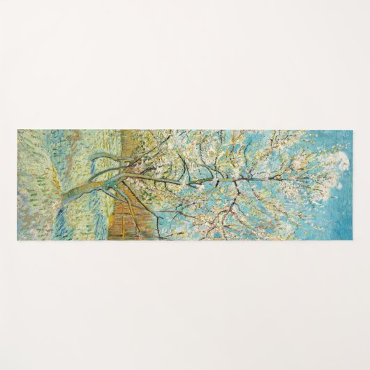 Vincent van Gogh - Pink Peach Tree in Blossom Yogamat (Voorkant (horizontaal))