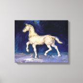 Vincent van Gogh - Plaster Statuette of a Horse Canvas Afdruk (Voorkant)