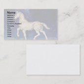 Vincent van Gogh - Plaster Statuette of a Horse Visitekaartje (Voorkant / Achterkant)