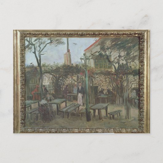 Vincent van Gogh | Pleziertuinen in Montmartre Briefkaart (Voorkant)
