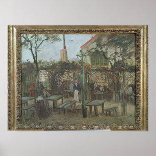 Vincent van Gogh   Pleziertuinen in Montmartre Poster
