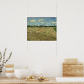 Vincent van Gogh - Plowed Fields Poster (Keuken)