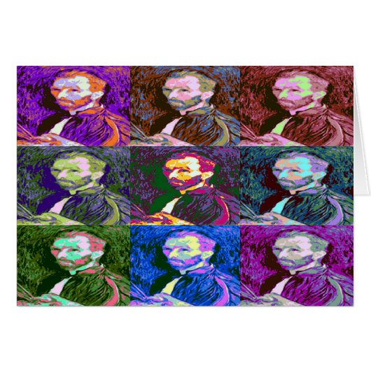Vincent van Gogh Pop Art (Voorkant Horizontaal)
