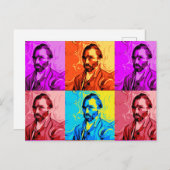 Vincent Van Gogh Pop Art Briefkaart (Voorkant / Achterkant)