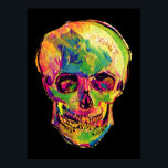 Vincent Van Gogh - Pop Art Halloween Skull Poster<br><div class="desc">Olie op het canvas vanaf 1887 veranderde in een oorspronkelijke psychedelische kunstschedel van de pop. Geweldig voor Halloween of gewoon mensen uit elkaar halen. In tegenstelling tot vergelijkbare winkels, biedt de Cafe van de Art Lover klassieke, hoogwaardige kunstwerken die zorgvuldig zijn gerestaureerd, in kleur zijn verdeeld en worden teruggebracht om...</div>