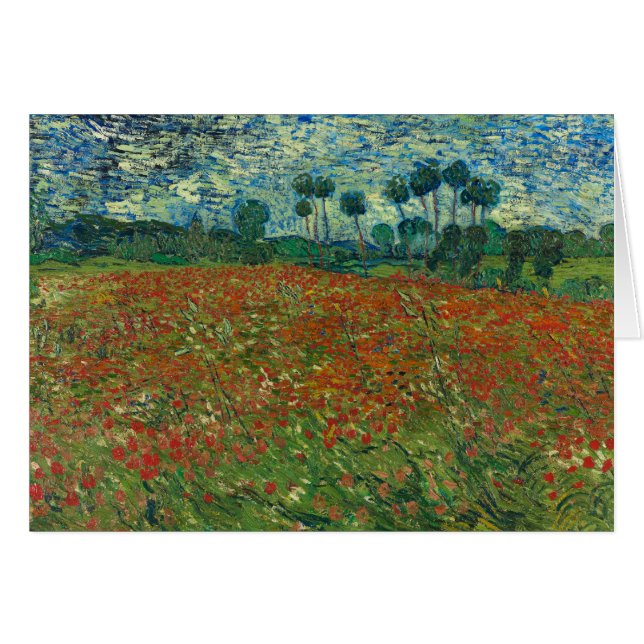 Vincent van Gogh - Poppy Field (Voorkant Horizontaal)