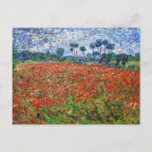 Vincent van Gogh - Poppy Field Briefkaart (Voorkant)