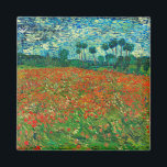 Vincent Van Gogh Poppy Field Fine Art Magneet<br><div class="desc">Vincent Van Gogh Poppy Field Fine Art Magnet</div>