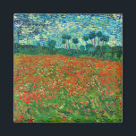 Vincent Van Gogh Poppy Field Fine Art Magneet<br><div class="desc">Vincent Van Gogh Poppy Field Fine Art Magnet</div>