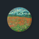 Vincent Van Gogh Poppy Field Fine Art Magneet<br><div class="desc">Vincent Van Gogh Poppy Field Fine Art Magnet</div>