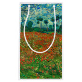 Vincent Van Gogh Poppy Field Floral  Art Klein Cadeauzakje (Voorkant)
