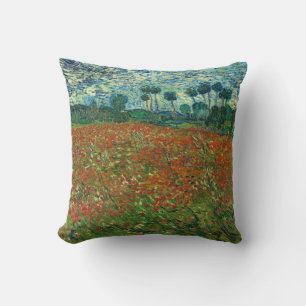 Vincent Van Gogh Poppy Field Floral Art Kussen