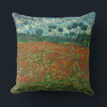 Vincent Van Gogh Poppy Field Floral  Art Kussen<br><div class="desc">Vincent Van Gogh Poppy Field Floral Fine Art Vincent Willem van Gogh was een schilder van de Post-Impressionist, wiens werk een verreikende invloed had op de 20e-eeuwse kunst. Zijn productie omvat portretten, zelfportretten, landschappen en nog steeds levende cypersen, bloeiende bomen, tarwevelden en zonnebloemen. Tussen 1886 en 1890 heeft Vincent van...</div>