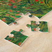 Vincent Van Gogh Poppy Field Floral  Art Legpuzzel (Zijkant)