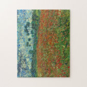 Vincent Van Gogh Poppy Field Floral  Art Legpuzzel (Verticaal)