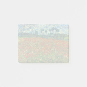 Vincent Van Gogh Poppy Field Floral Art Post-it® Notes