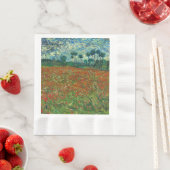 Vincent Van Gogh Poppy Field Floral  Art Servetten (Insitu)
