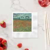 Vincent Van Gogh Poppy Field Floral  Art Servetten (Insitu)