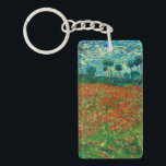 Vincent Van Gogh Poppy Field Floral  Art Sleutelhanger<br><div class="desc">Vincent Van Gogh Poppy Field Floral Fine Art Vincent Willem van Gogh was een schilder van de Post-Impressionist, wiens werk een verreikende invloed had op de 20e-eeuwse kunst. Zijn productie omvat portretten, zelfportretten, landschappen en nog steeds levende cypersen, bloeiende bomen, tarwevelden en zonnebloemen. Tussen 1886 en 1890 heeft Vincent van...</div>