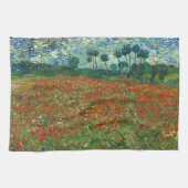 Vincent Van Gogh Poppy Field Floral Art Theedoek (Horizontaal)