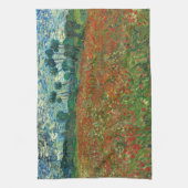 Vincent Van Gogh Poppy Field Floral Art Theedoek (Verticaal)
