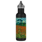 Vincent Van Gogh Poppy Field Floral Art Waterfles (Rechts)