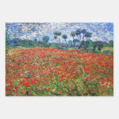 Vincent van Gogh - Poppy Field Inpakpapier Vel (Voorkant)