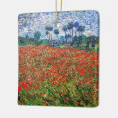 Vincent van Gogh - Poppy Field Keramisch Ornament (Links)