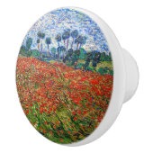 Vincent van Gogh - Poppy Field Keramische Knop (Rechts)