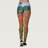 Vincent van Gogh - Poppy Field Leggings (Achterkant)