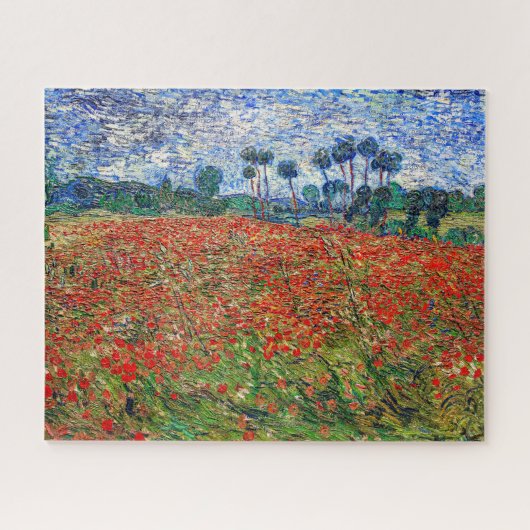 Vincent van Gogh - Poppy Field Legpuzzel (Horizontaal)