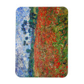 Vincent van Gogh - Poppy Field Magneet (Verticaal)