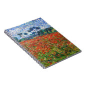 Vincent van Gogh - Poppy Field Notitieboek (Rechterzijde)