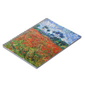Vincent van Gogh - Poppy Field Notitieboek (Linkerzijde)