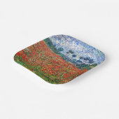 Vincent van Gogh - Poppy Field Papieren Bordje (Gebogen)