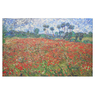 Vincent van Gogh - Poppy Field Stof