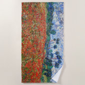 Vincent van Gogh - Poppy Field Strandlaken (Voorkant)