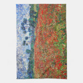 Vincent van Gogh - Poppy Field Theedoek (Verticaal)
